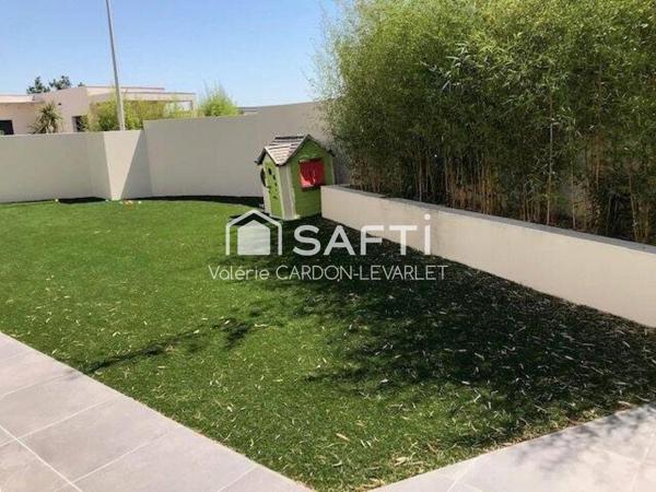 Coup de coeur, villa d'architecte de 154 m2.