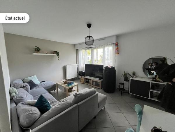 Appartement à vendre |  Tours |  3 pièces | 65 m²