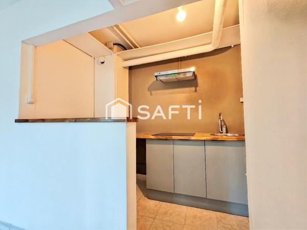 Appartement de 40m2, 2 pièces, une chambre