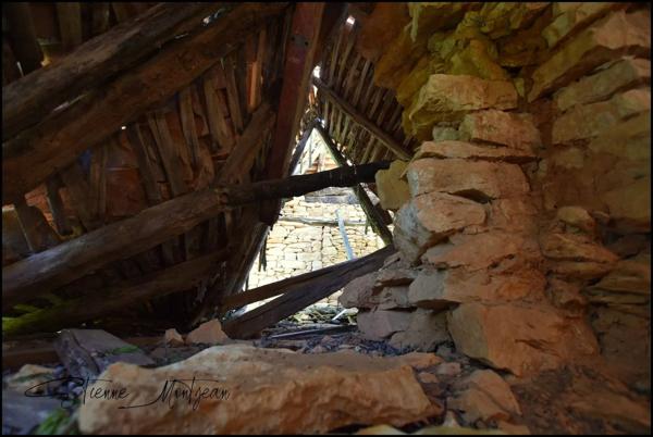 Ensemble immobilier en pierre à rénover, sans voisins, 3 hectares, bois, eau prés.