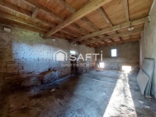 Secteur Romenay- maison avec fort potentiel