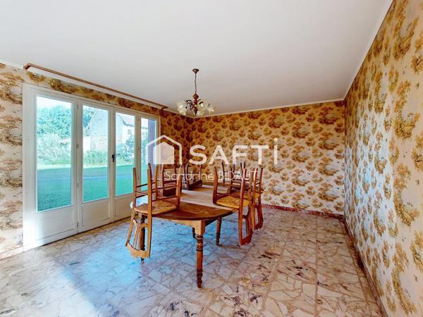 Secteur Romenay- maison avec fort potentiel