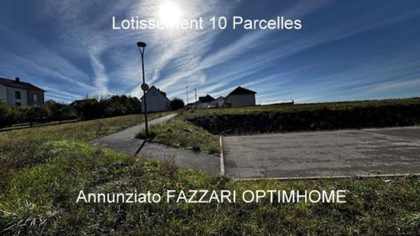 Stenay 55700 terrain à bâtir viabilisé 583 m² Lot n° 8   |   Lotissement Les Vergers   |   30 235 € honoraires inclus