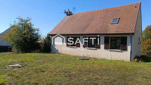 Maison de plain-pied avec sous-sol total proche d'une gare