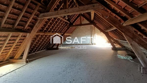 Maison de plain-pied avec sous-sol total proche d'une gare