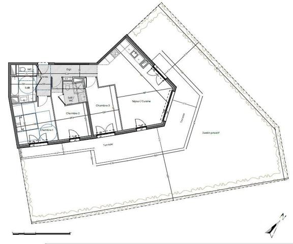 Appartement à vendre 4 pièces 81 m² Antibes