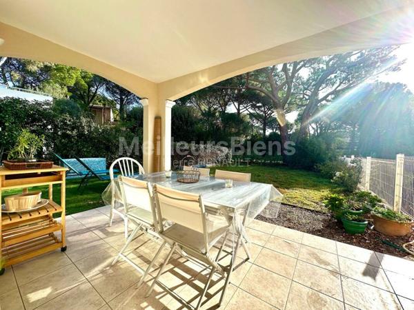 SUPERBE REZ DE JARDIN DE 45 M2 DANS RESIDENCE AVEC PISCINE