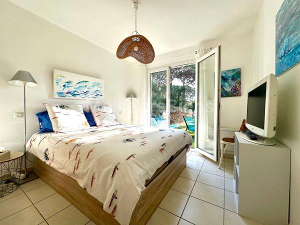 SUPERBE REZ DE JARDIN DE 45 M2 DANS RESIDENCE AVEC PISCINE