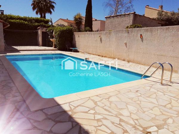 IDEAL INVESTISSEUR OU REGROUPEMENT FAMILIAL Maison de 150 m² avec piscine
