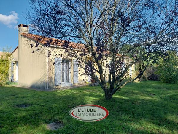 Machecoul-St Même : plain pied de 108.5 m², 4 chambres, double-garage, terrasse sur 1484 m² de parcelle !