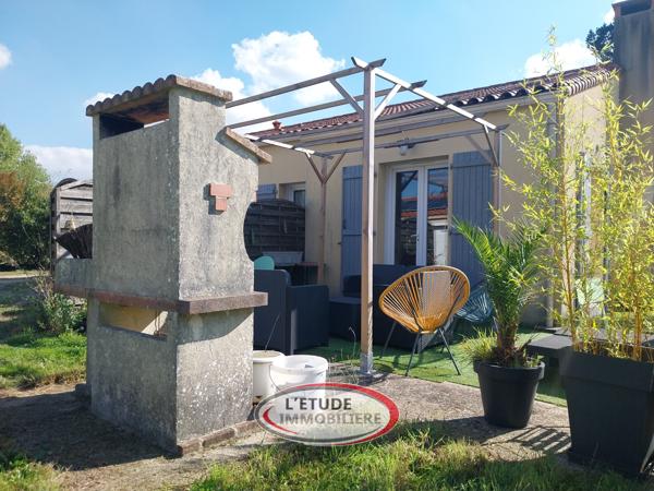 Machecoul-St Même : plain pied de 108.5 m², 4 chambres, double-garage, terrasse sur 1484 m² de parcelle !