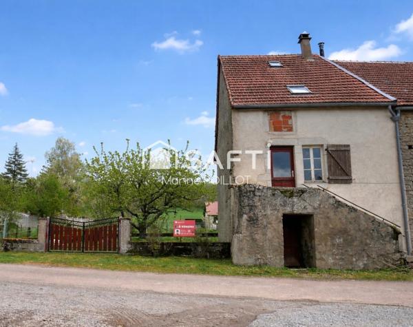 Maison d’habitation avec jardin et cave