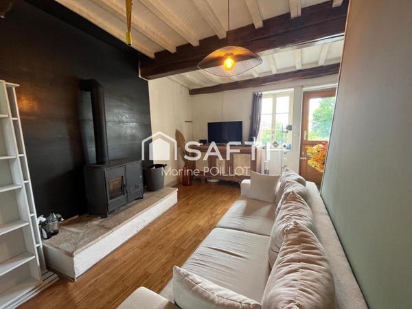 Maison d’habitation avec jardin et cave