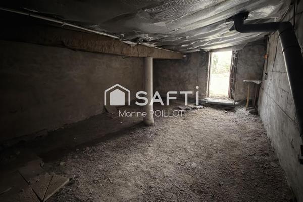 Maison d’habitation avec jardin et cave