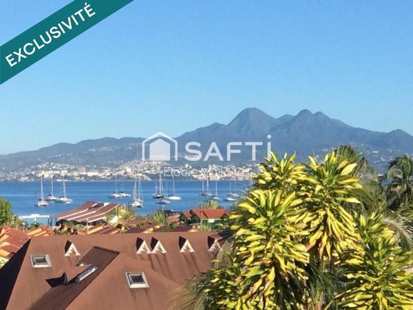 Appartement à l'Anse Mitan avec vue mer, à deux minutes à pieds de la mer !