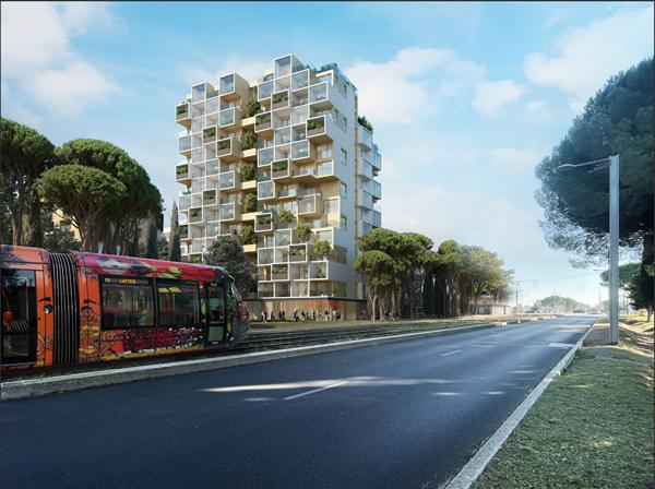 LATTES: Appartement neuf + terrasse et place de parking
