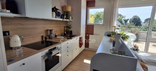 Appartement 2 pièces avec terrasse au 2ème et dernier étage proche de Rennes