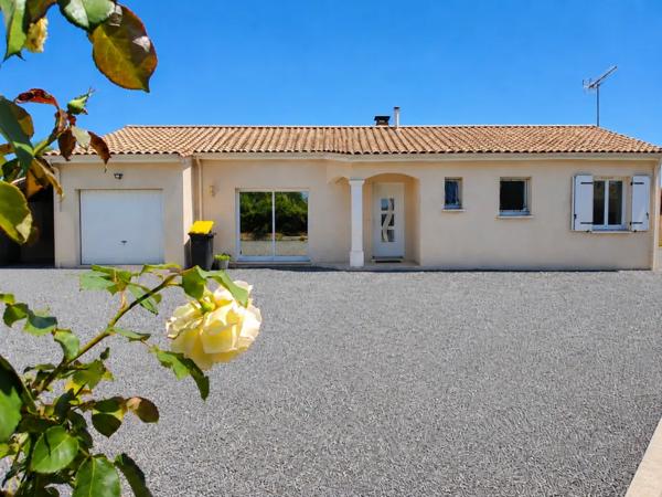 Maison contemporaine de plain-pied 3 chambres Secteur Ch
