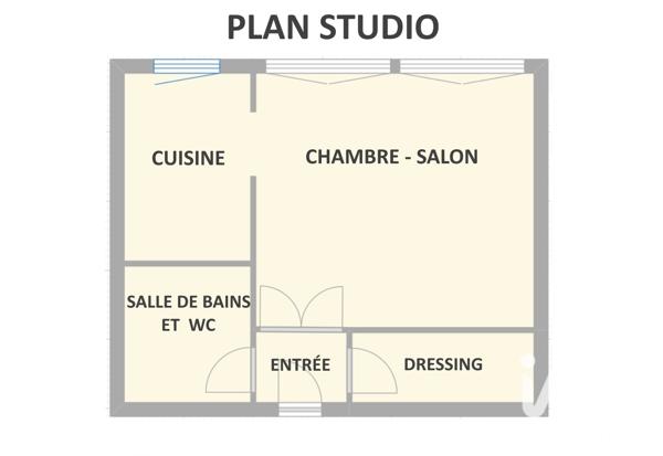 Studio à vendre 28 m² Poitiers