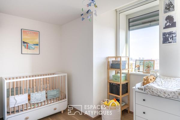 Appartement contemporain avec vue sur la Cathédrale et les Vosges.