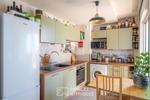 Appartement contemporain avec vue sur la Cathédrale et les Vosges.