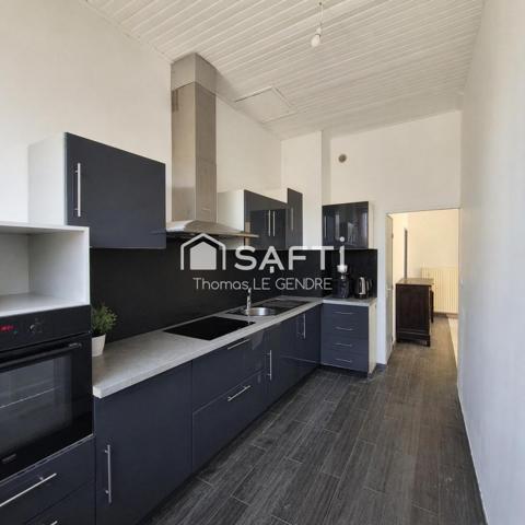 Appartement T4 lumineux avec garage