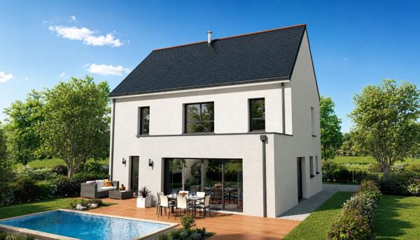 Terrain + Maison à vendre 5 pièces - 140 m²