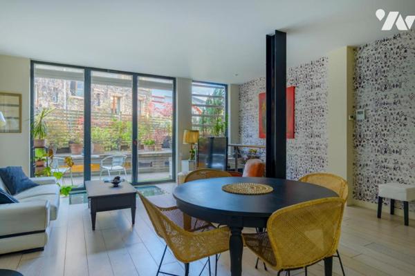 MEUDON / BELLEVUE - CENTRE - MAISON D'ARCHITECTE 6 PIÈCES AVEC TERRASSES ET JARDIN SUSPENDU