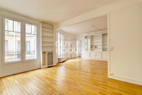 PARIS XVI, 74m2 3ème étage immeuble ancien Jasmin