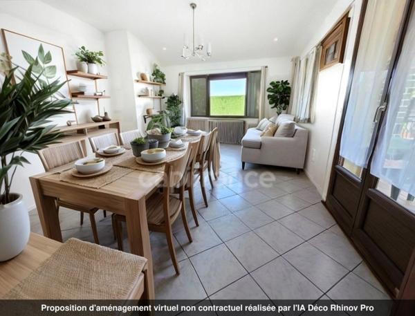 Maison avec jardin verger piscinable – À deux pas des commodités ! 132 m² de confort, 4 chambres, terrasse, garage, fibre… Parfaite pour accueillir vos nouveaux projets de vie !