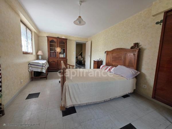 Maison avec jardin verger piscinable – À deux pas des commodités ! 132 m² de confort, 4 chambres, terrasse, garage, fibre… Parfaite pour accueillir vos nouveaux projets de vie !