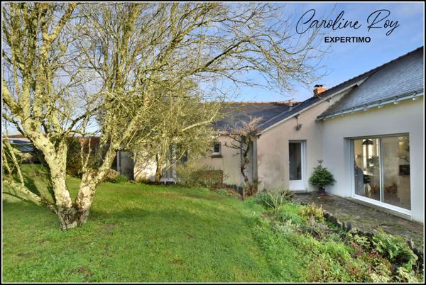 Saint-Fiacre-sur-Maine (44690) SAINT-FIACRE-SUR-MAINE Maison de charme 3 ch, garage-atelier de 65 m² et jardin d'environ 930 m²