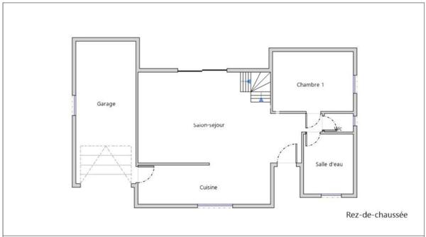 Maison d'environ 109 m² avec vue panoramique