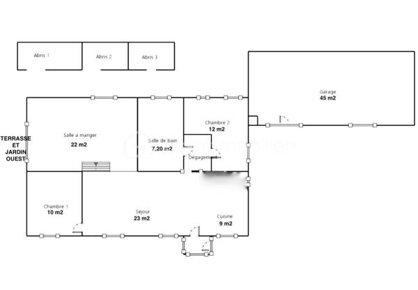 Maison de 84 m²