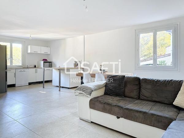 FONTENILLES - T4 de 91 m2 avec s-sol et jardin