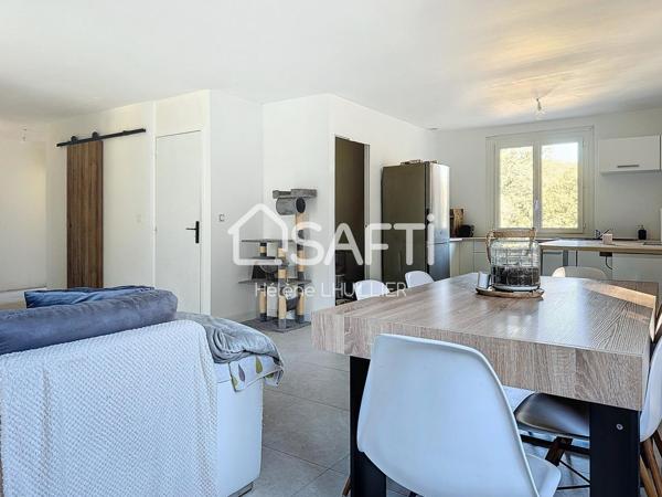 FONTENILLES - T4 de 91 m2 avec s-sol et jardin