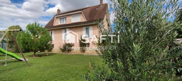 Maison rénovée avec terrain à Cézy