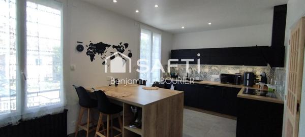 Maison rénovée avec terrain à Cézy