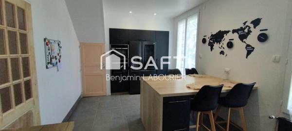 Maison rénovée avec terrain à Cézy