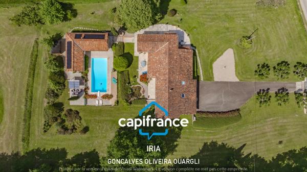 Dpt Lot et Garonne (47), à vendre VILLENEUVE SUR LOT propriété T10