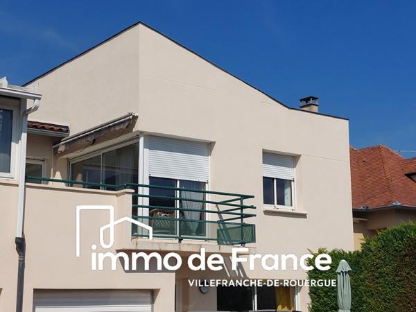 Appartement T3  70.28m² garage, parking, terrasse et jardinet.