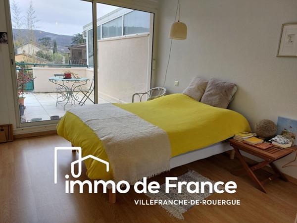 Appartement T3  70.28m² garage, parking, terrasse et jardinet.