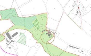 Terrain de loisirs - Bois - Etang à vendre à Beaupréau-en-Mauges dans le Maine-et-Loire (49600), ref : 49058-1521