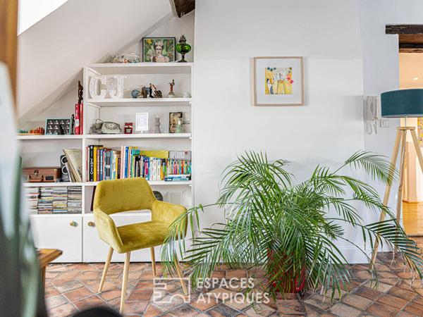 Appartement en duplex vue Loire