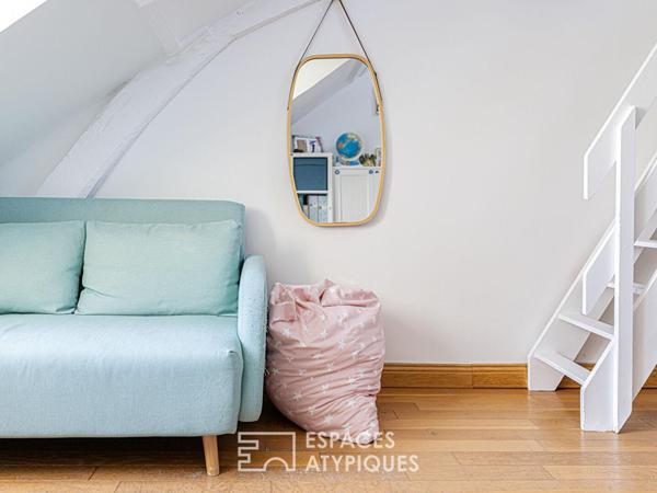 Appartement en duplex vue Loire