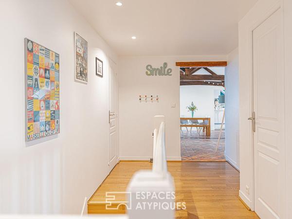Appartement en duplex vue Loire