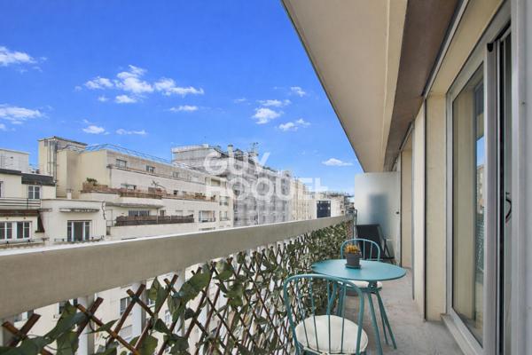 75015 CONVENTION / DERNIER ETAGE 2 PIECES 50M² AVEC BALCON + PARKING
