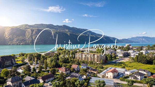 Appartement d'exception 2 pièces - 61m2 - Terrasse 42m2 à vendre Lac-AIX LES BAINS (73)