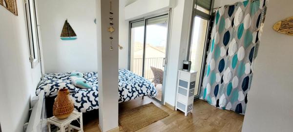 Duplex avec  Rooftop, piscine et  vue mer à Saint Pierre La Mer