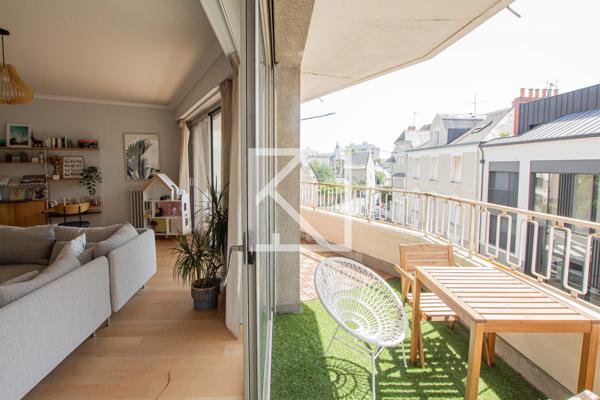 Appartement de charme avec grand balcon et garage